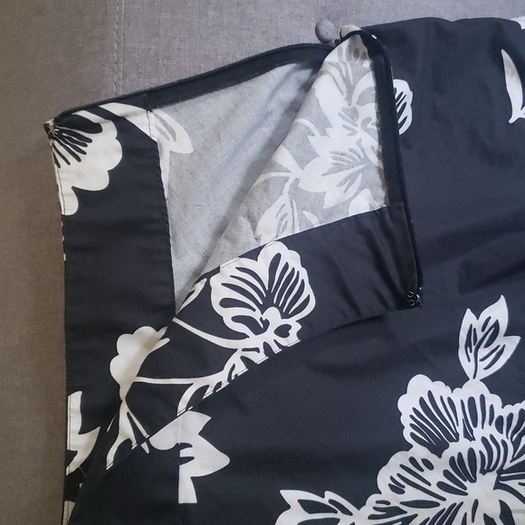 Gap Factory Store blue white floral size 12 100% cotton lightweight - Picture 7 of 11